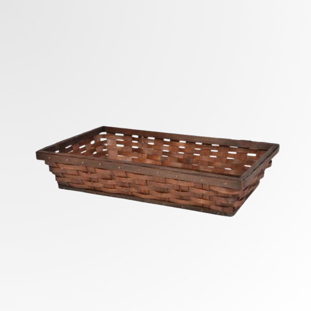 Rectangle Woodchip Tray Basket